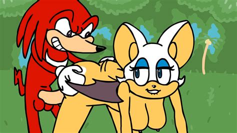 rule 34 animated bat breasts echidna from behind keith2002 knuckles the echidna mammal