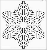 Snowflake Coloring Pages Frozen Printable Winter Kids Christmas Cool2bkids Snowflakes Print Template Pattern Realistic Adult Color Sheets Patterns Simple Easy sketch template