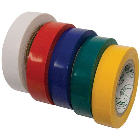 gardner bender     ft colored electrical tape  pack gtpc