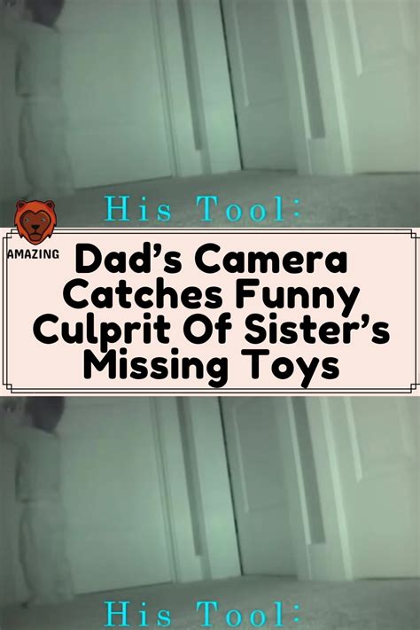 Dad Sets Up Camera When Sister’s Toy Goes Missing And Hilarity Ensues