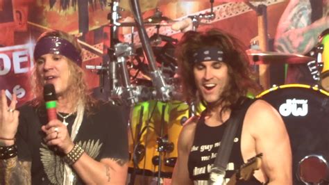 steel panther party all day f k all night 2018 live lka longhorn stuttgart youtube