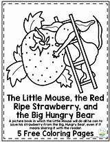 Strawberry Ripe Hungry Bear Coloring Teacherspayteachers sketch template