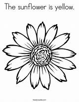 Coloring Sunflower Yellow Flower Worksheet Pages Printable Outline Twistynoodle Outlines Rose Sunflowers Print Kids Soon Well Tattoo Sheets Color Clipart sketch template