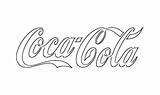Cola Coca Logo Sketch Coloring Coke Pages Template T2s Trending Days Last Ice sketch template