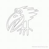 Stencil Bird Printable Popular Coloring sketch template