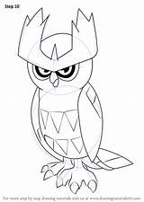 Noctowl Drawing Improvements sketch template