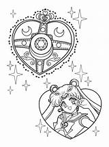 Sailor Coloring Pages Moon Sailormoon Picgifs Brooch Para Printable Colouring Lineart Visit Pasta Escolha Crafts Salvo Animados Es Gifs sketch template
