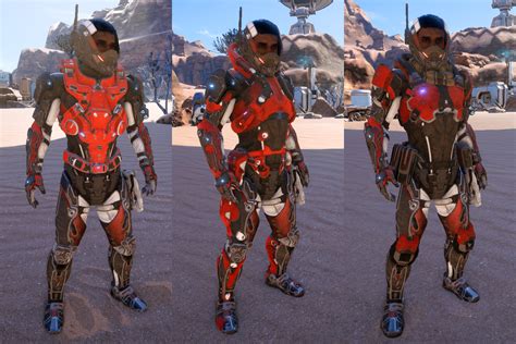 Armor Swaps For Squad And Ryder At Mass Effect Andromeda