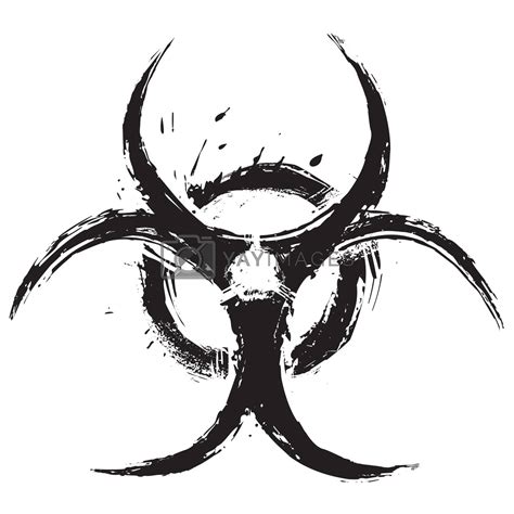 biohazard symbol  oxygen vectors illustrations  unlimited