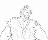 Akuma Power Coloring Pages Another sketch template