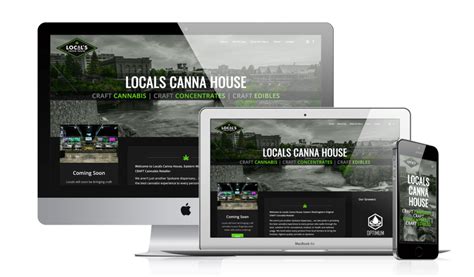 locals canna house vancouver website designs