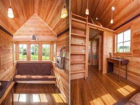 interior rumah semi permanen kayu minimalis gambar