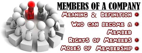 members   company meaning rights  duties