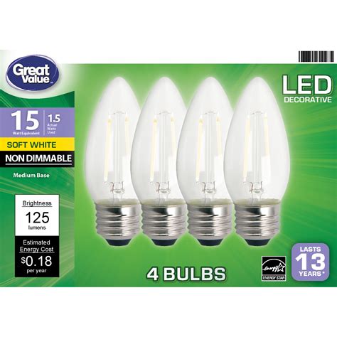 great  led light bulb  watts  equivalent  deco lamp