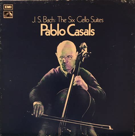 j s bach pablo casals the six cello suites vinyl discogs