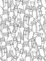 Pattern Coloring Pages Printable Corks Bottles Gorgeous Adult Categories sketch template