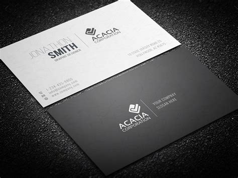 simple  elegant business card  business card templates