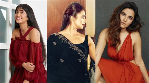 Shivangi Joshi Divyanka Tripathi Jasmin Bhasin S Casual Silk Outfits
