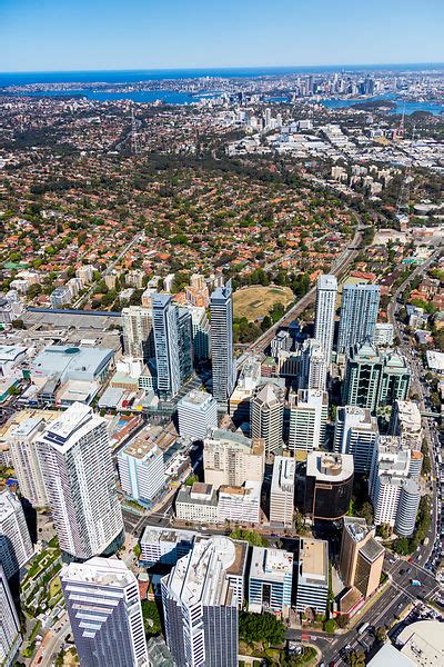 aerial stock image chatswood portrait