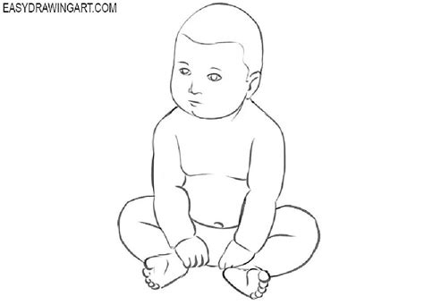easy baby drawing ideas   draw  baby