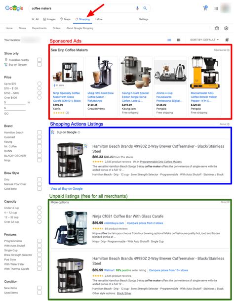 list  products  google shopping