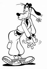 Goofy Coloring Pages Disney Kids Choose Board sketch template