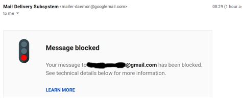 My Emails Are Blocked Message Blocked Issue Gmail Community