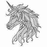 Unicorn Coloring Pages Hard Getcolorings sketch template