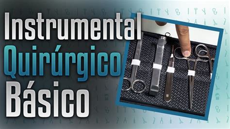 instrumental quirurgico basico youtube