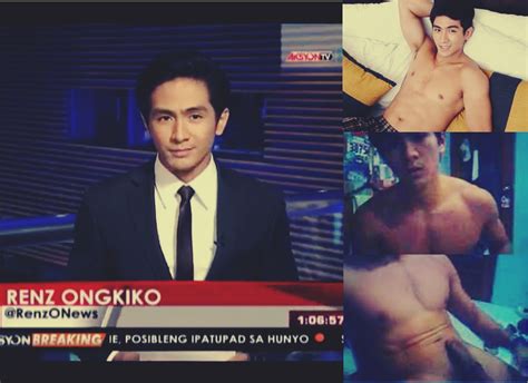 pinoy celebrity scandal is this tv5 renz ongkiko s video scandal gaypinoyporn