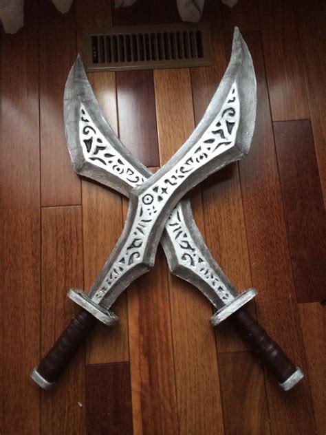 katarina league of legends cosplay swords by qtxpie on deviantart