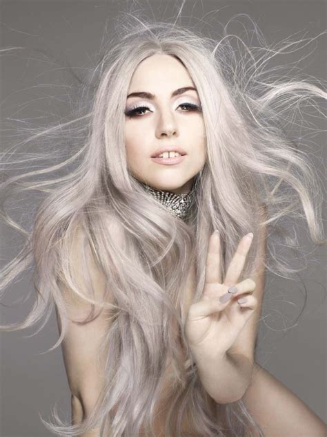 gaga s gray silver white hair obsession over the past 7 years gaga