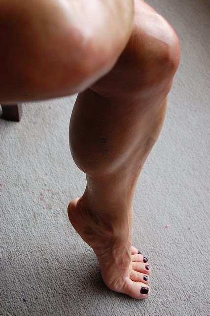 female muscle legs