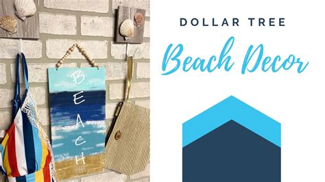 dollar tree beach decor diys  diy beach decor