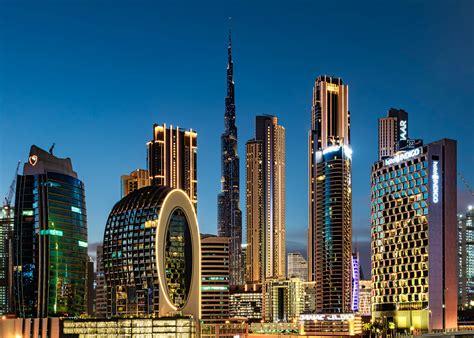discover business bay dubais vibrant business district  luxurious skyscrapers  world