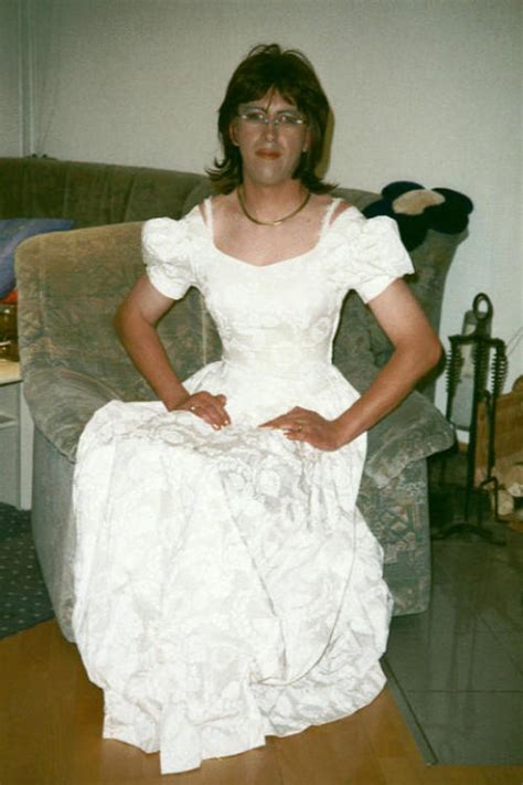 crossdresser wedding dress