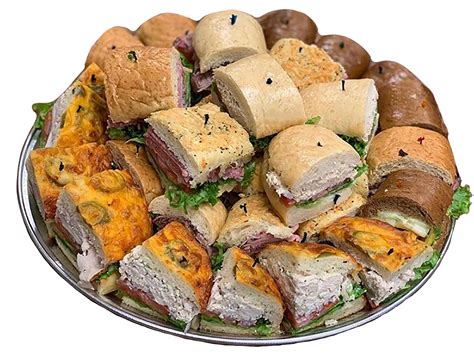 custom sandwich platter tkb bakery deli
