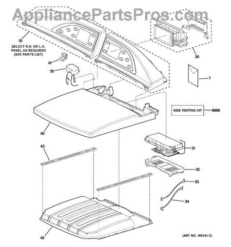 ge wex side vent kit ap appliancepartsproscom