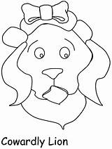 Coloring Oz Wizard Pages Print Wizardofoz Cartoons Lion Monkeys Cowardly Template Wonderful Kids sketch template