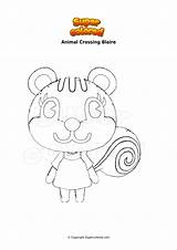 Blaire sketch template