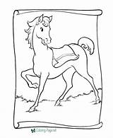 Coloring Pages Saddle Getdrawings sketch template