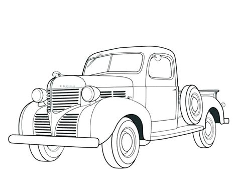 printable mail truck coloring page gif recetaschorisas