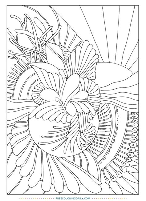 nature coloring page  coloring daily