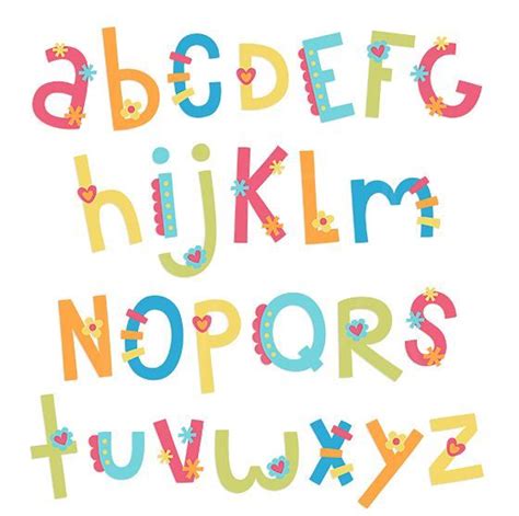 ja  vanlige fakta om  printable individual alphabet letters