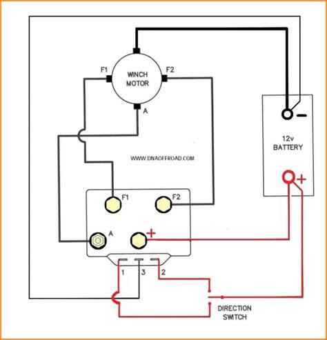 warn winch wiring diagram solenoid cadicians blog