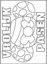 Pasen Vrolijk Ostern Paashaas Paas Printen Kleuren Kleurplaatjes Plaatjes Stemmen sketch template