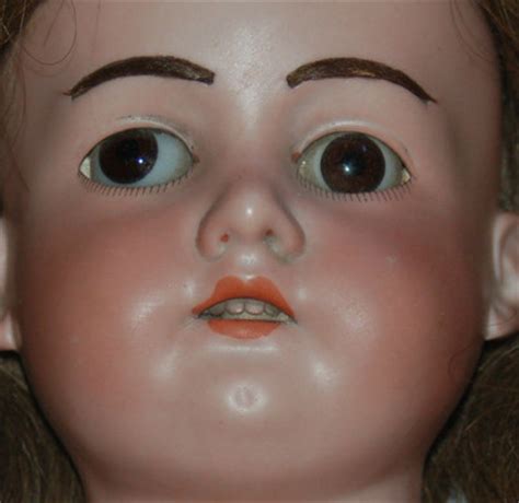 antique armand marseille  bisque doll   dep doll real hair