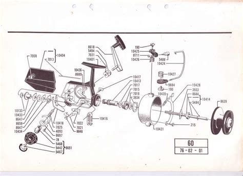 penn fishing reel parts diagram