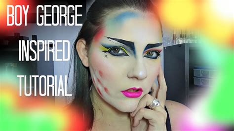boy george inspired makeup tutorial youtube
