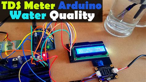 tds meter arduino water quality monitoring project tds  water